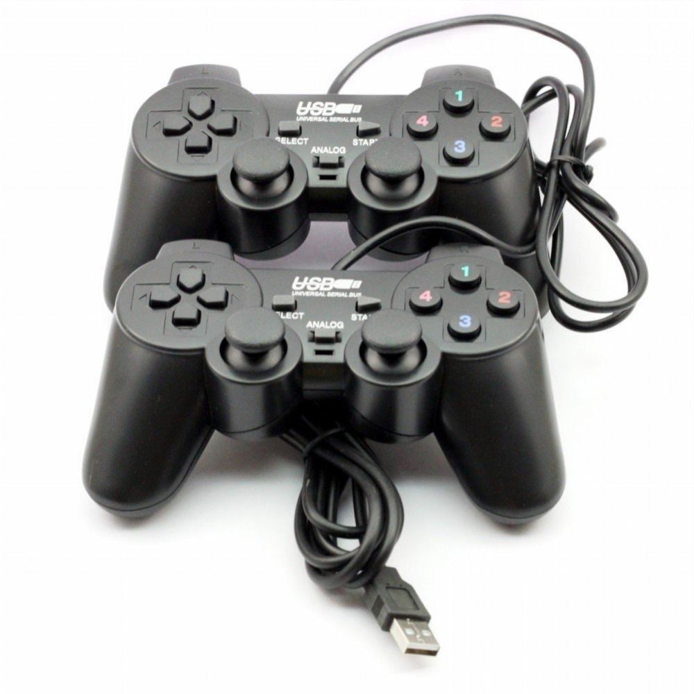 Double Shock Twin PC/Laptop USB Controller - Gaming Joystick Controller